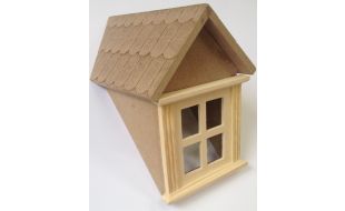 Pair of Assembled Dormer Windows for 12th Scale Dolls House