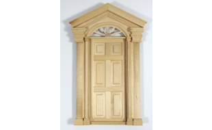 Deluxe Toplight Front Door for 12th Scale Dolls House