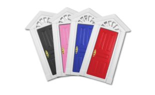 Painted Wooden Skylight Doors for 12th Scale Dolls House