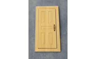 5 Panel Wooden Door for 12th Scale Dolls House