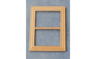 Wooden Two Pane Window for 12th Scale Dolls House