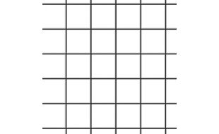 Embossed White Square Wall/ Floor Tiles with Dark Grout for 12th Scale Dolls House