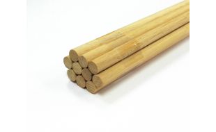 Hardwood Dowels - Packs of 10 and Singles