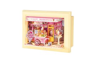 Rolife Sweet Scoopery Ice Cream DIY Miniature House