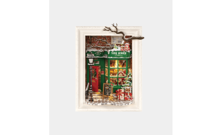 Rolife Santa's Toy Shop Story Frame DIY Miniature Dollhouse Kit