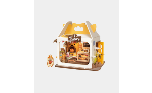 Rolife Teddy's Breadbox DIY Miniature Dollhouse Kit
