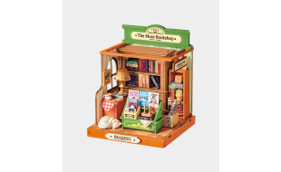 Rolife The Muse Bookshop DIY Miniature House