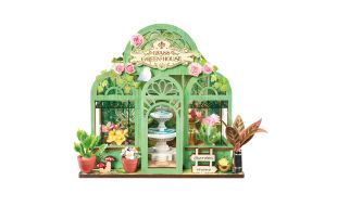 Rolife Green Fountain Garden DIY Miniature House