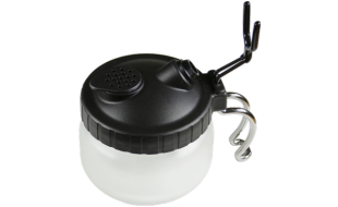 Sparmax Spray Out Cleaning Pot with Airbrush Hanger