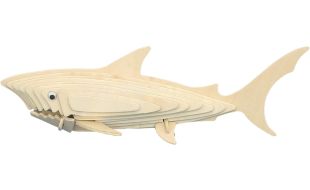 Quay Shark Wooden Model Kit