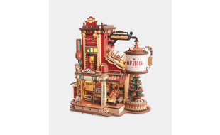 ROKR Dream Gift Factory Music Box Wooden Model Kit