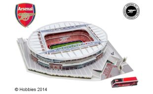 3D Arsenal Football Club Emirates Stadium Model Kit