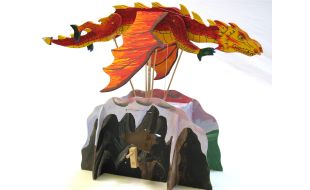 Pathfinders Make Your Own Flying Dragon Wooden Automata Kit