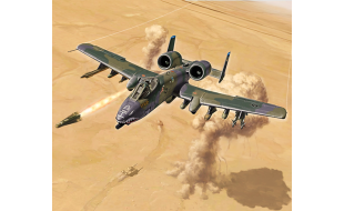 Italeri 1/72 Scale Fairchild A-10A C Thunderbolt II Gulf War Model Kit