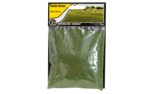 Woodland Scenics Static Grass Dark Green