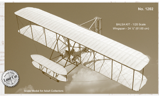 Guillows 1/20 Scale 1903 Wright Flyer Balsa Model Kit