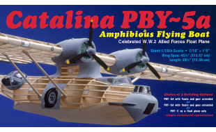 Guillows 1/28 Scale PBY-5a Catalina Balsa Model Kit