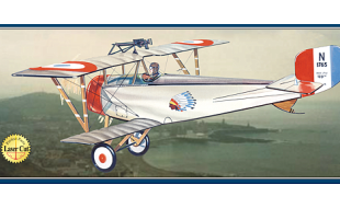 Guillows 1/12 Scale Nieuport Ii Balsa Model Kit