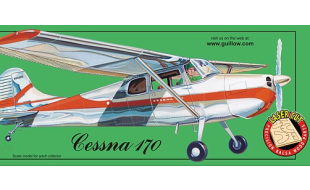 Guillows 1/24 Scale Cessna 170 Balsa Model Kit