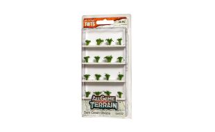 All Game Terrain Dark Green Shrubs Tufts