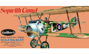 Guillows 1/12 Scale Sopwith Camel Balsa Model Kit
