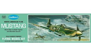 Guillows 1/25 Scale P-51D Mustang Balsa Model Kit