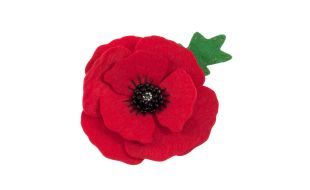 Trimits Poppy Brooch Felt Decoration Kit