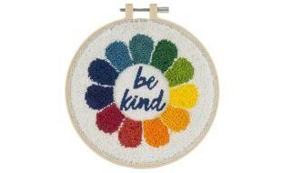 Trimits Be Kind Embroidery Punch Needle Kit