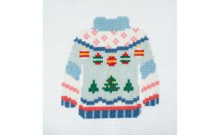 Trimits Christmas Jumper Mini Counted Cross Stitch Kit