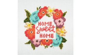 Trimits Home Sweet Home Mini Counted Cross Stitch Kit