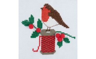 Trimits Robin Mini Counted Cross Stitch Kit