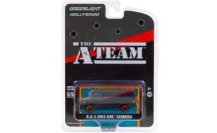 Greenlight 1/64 Scale The A Team (1983-87 TV Series) GMC Vandura - Weathered Die Cast Model