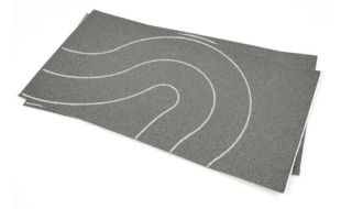 Gaugemaster Self Adhesive Tarmac Road Universal Curves (68mm) 2pcs OO Gauge