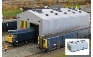 Fordhampton Locomotive Depot Kit OO Gauge