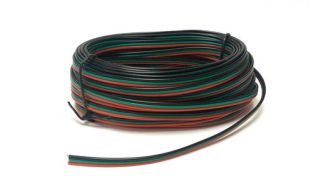 Gaugemaster Seep Point Motor Wire Red/Green/Black Tripled (14 x 0.15) 10m