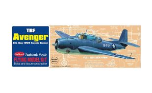 Guillows 1/30 Scale TBF Avenger Balsa Model Kit