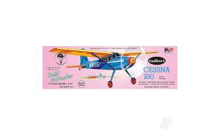 Guillows 1/22 Scale Cessna 180 Build By Numbers Balsa Model Kit