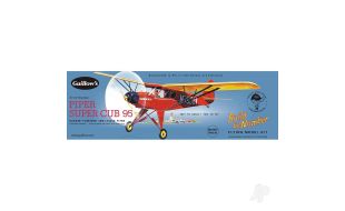 Guillows 1/18 Scale Piper Super Cub 95 Build by Number Balsa Model Kit