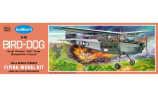 Guillows 1/24 Scale Bird Dog Balsa Model Kit