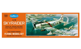 Guillows 1/35 Scale Skyraider Balsa Model Kit