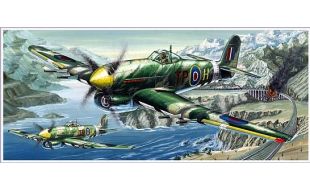 Guillows 1/28 Scale Typhoon Mk.1B Balsa Model Kit