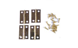 Mini Hinges - H203 18mm X 8mm (Pack of 4 hinges)