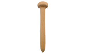 Single Wooden Axle Peg