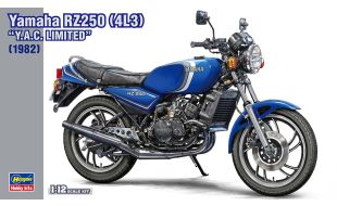 Hasegawa 1/12 Scale 1982 Yamaha RZ250 (4L3) Y.A.C. Limited Model Kit