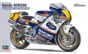 Hasegawa 1/12 Scale Honda NSR500 1989 WGP500 Champion Eddie Lawson Model Kit