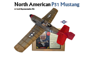Hensons North American Mustang P51 Model Kit
