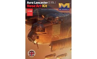 HK Models 1/32 Scale Avro Lancaster B Mk I Nose Art Model Kit
