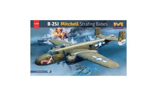 HK Models 1/32 Scale B-25J Mitchell 'Strafing Babes' Model Kit