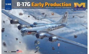 HK Models 1/48 Scale B-17G Flying Fortress Early Production Model Kit