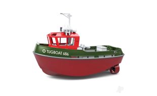 Heng Long 1/72 Scale Green Mini RTR Tugboat